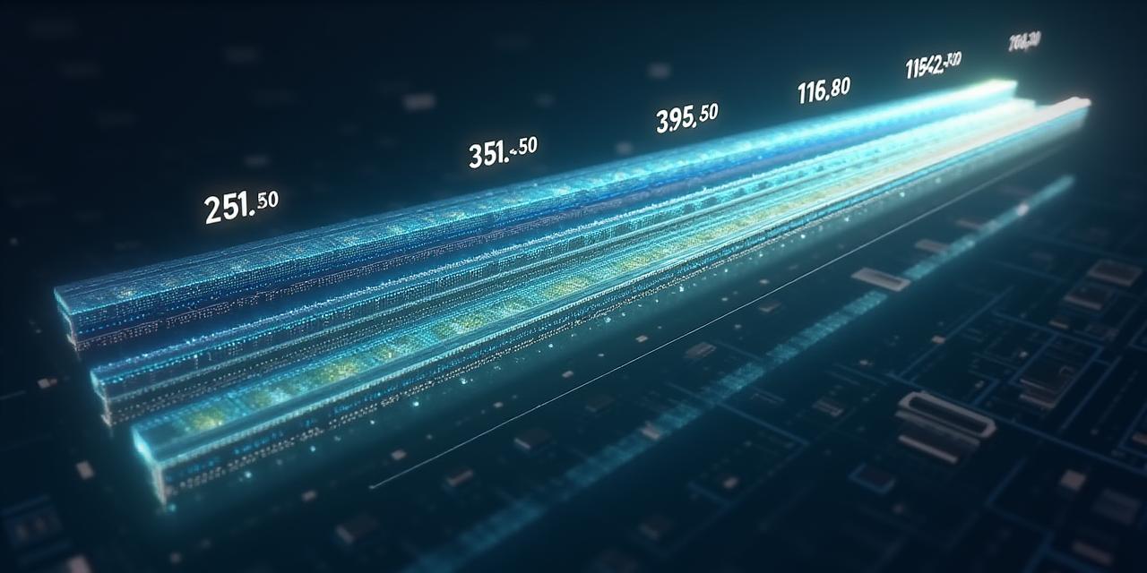 PCIe 세대별 대역폭 비교 다이어그램